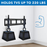 Heavy-Duty Tilt TV Wall Mount