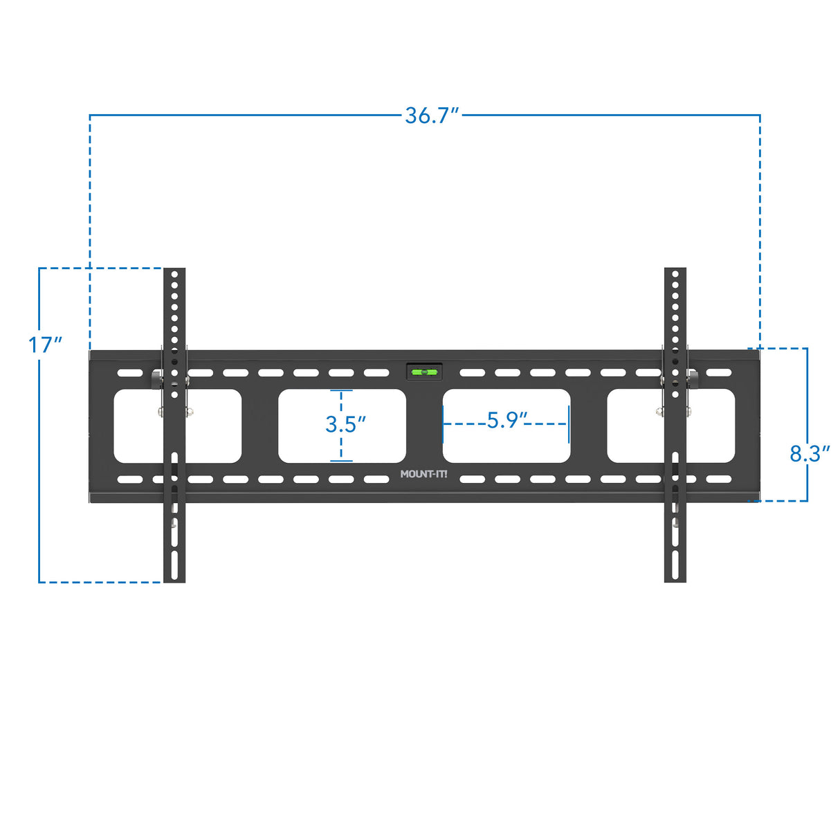 Heavy-Duty Tilt TV Wall Mount