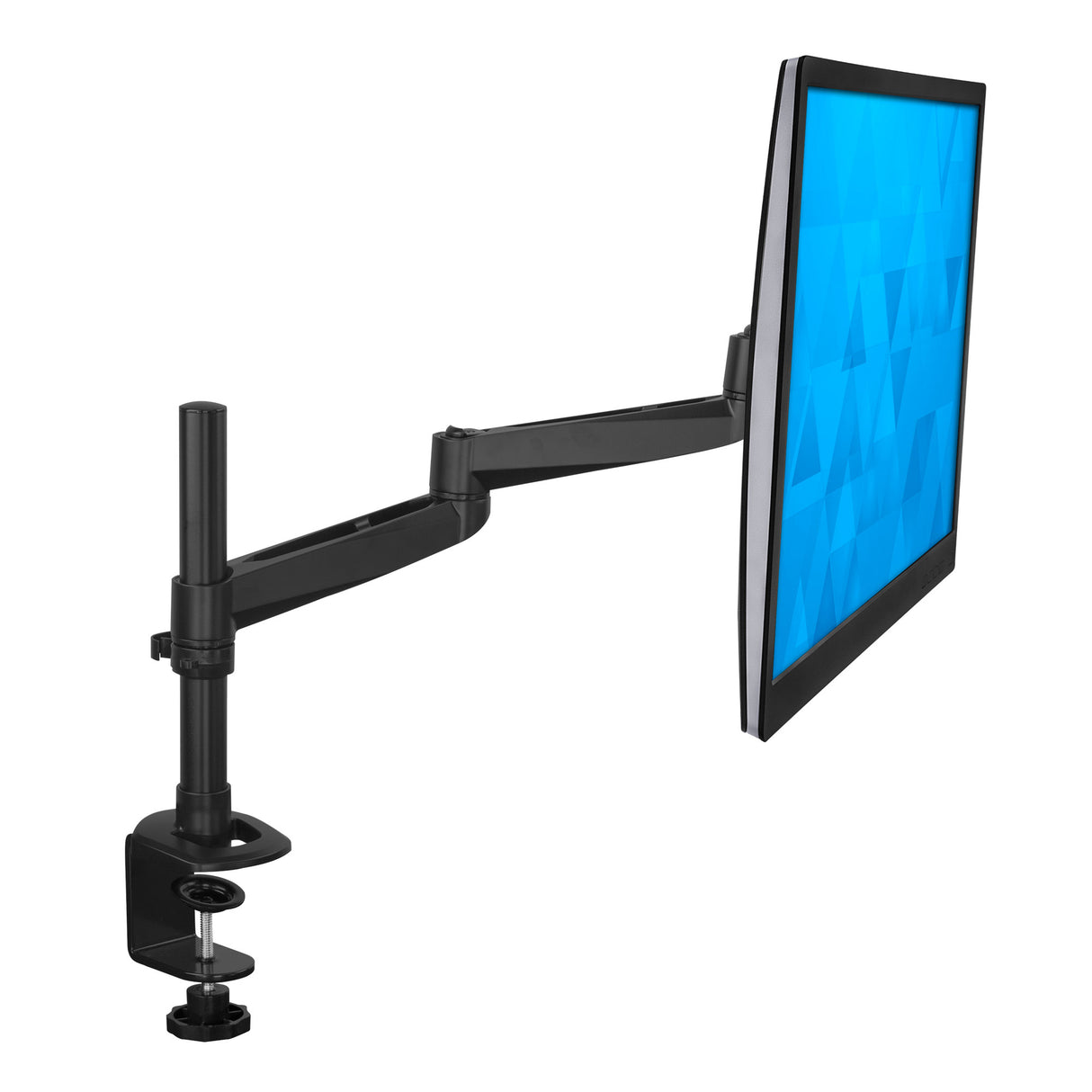 CLiX Series Full Motion Single Monitor Desk Mount