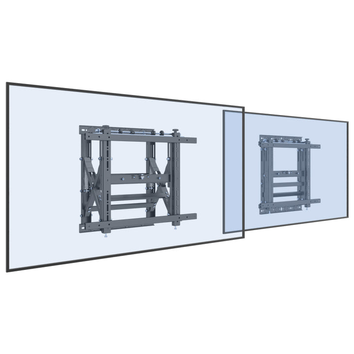 TV Wall Mount x4 plus FREE Spacer for 55" TV Video Wall Installation