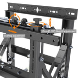 TV Wall Mount x4 plus FREE Spacer for 55" TV Video Wall Installation