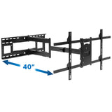 Full Motion TV Wall Mount with Extra Long Extension