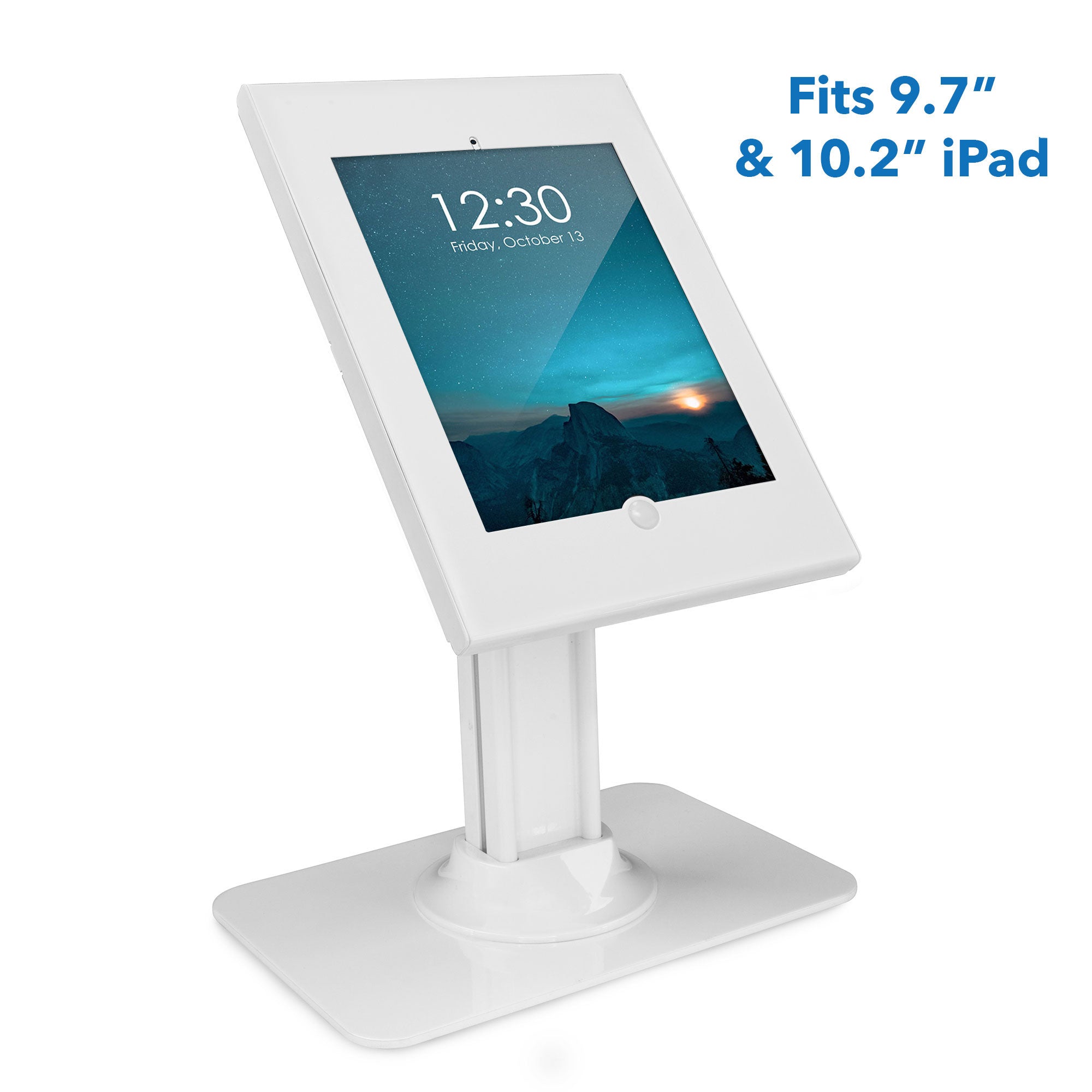 Secure iPad Countertop Stand for 8th and 9th Generation iPad