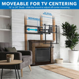 Pull Down Fireplace TV Mount - For TVs from 65" to 85"