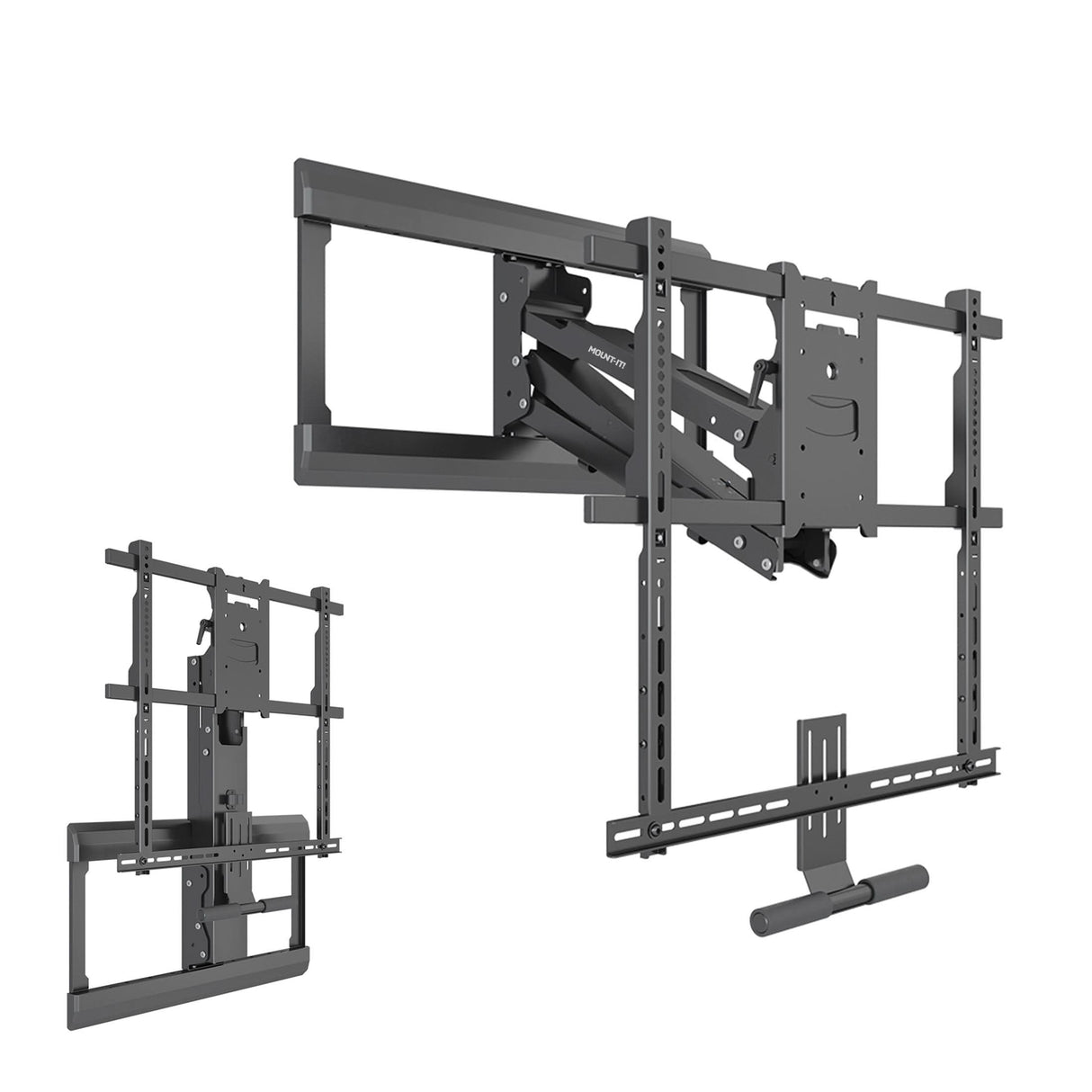 Pull Down Fireplace TV Mount - For TVs up to 65"