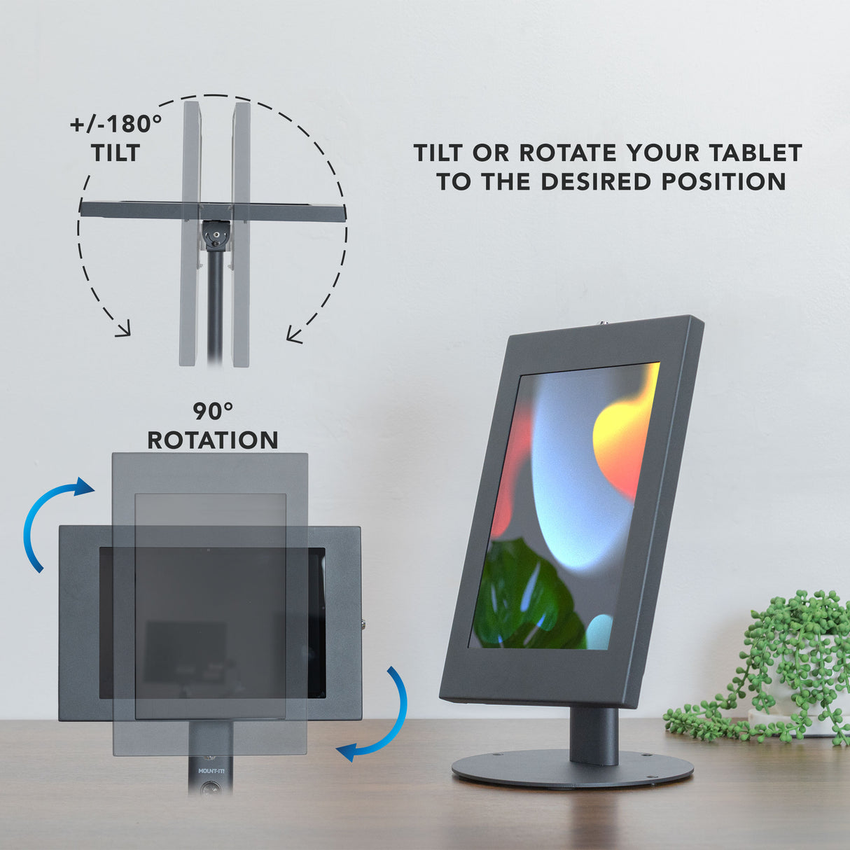 Anti-Theft Tablet Countertop Stand for Samsung