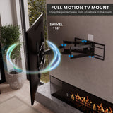 The Beast Heavy Duty Full Motion TV Wall Mount With Extra Long Extension