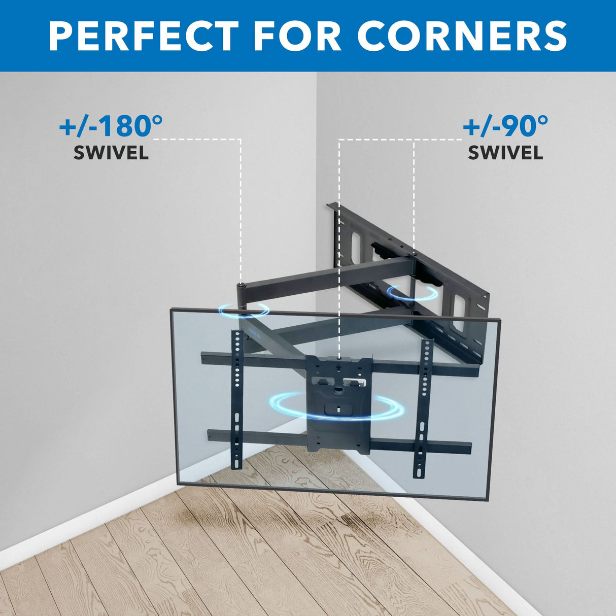 corner tv wall mount