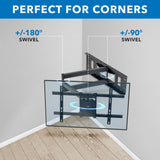 corner tv wall mount