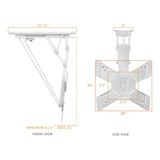 Retractable Motorized Ceiling TV Mount