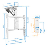 Motorized Ceiling TV Mount