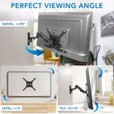 Full Motion TV Wall Mount with Gas Spring Arm