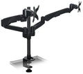 CLiX Series Full Motion Dual Monitor Desk Mount with Gas Spring Arms