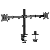 Full Motion Dual Monitor Desk Mount