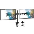 Full Motion Dual Monitor Desk Mount