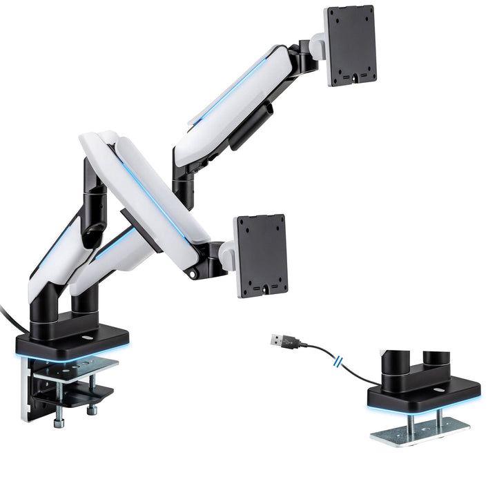 Heavy Duty Dual Monitor Arm For Screens Up To 35"
