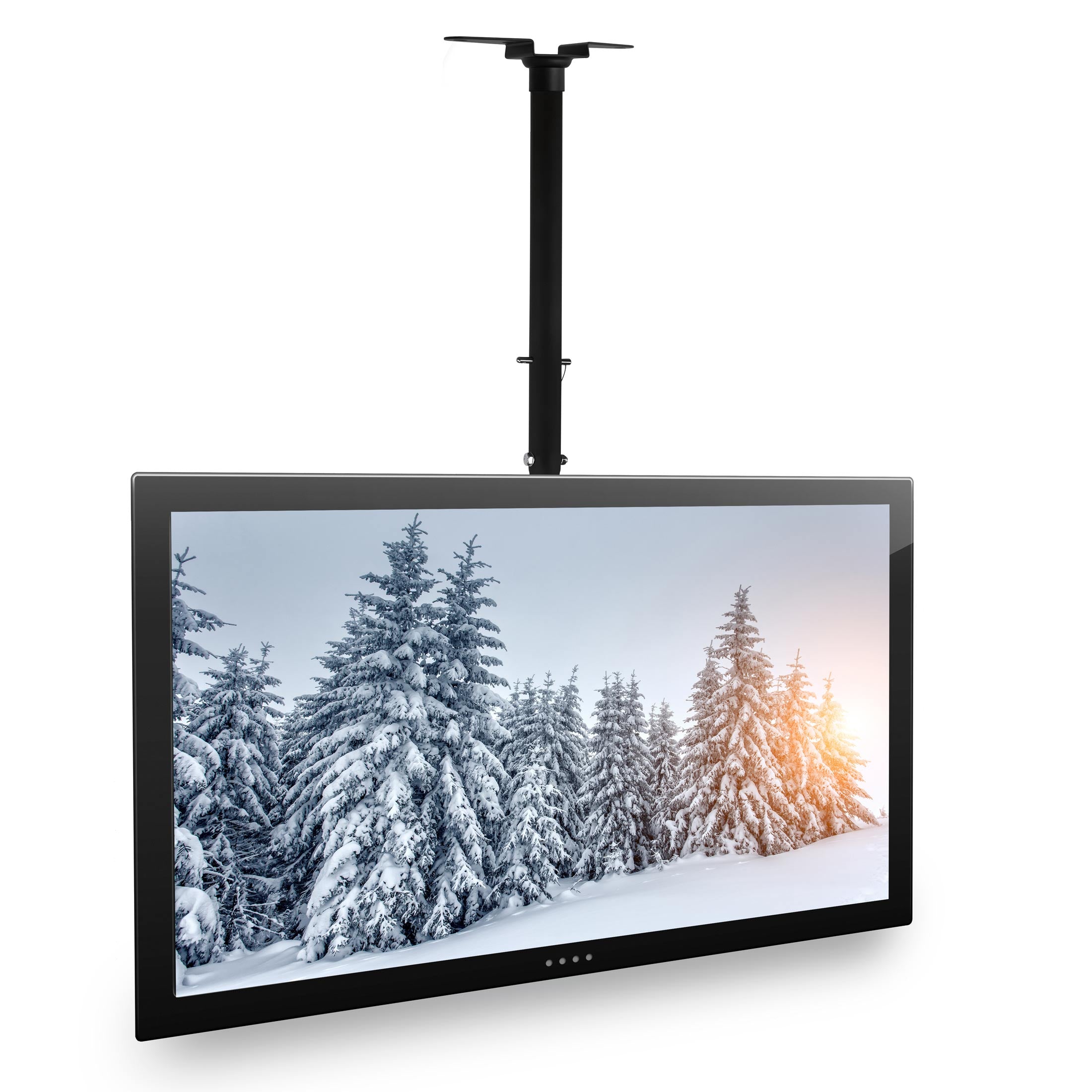Full-Motion TV Ceiling Mount 42-90” Screens
