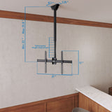 Full Motion Ceiling TV Mount