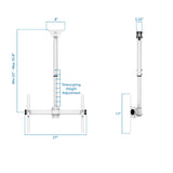 Full Motion Ceiling TV Mount