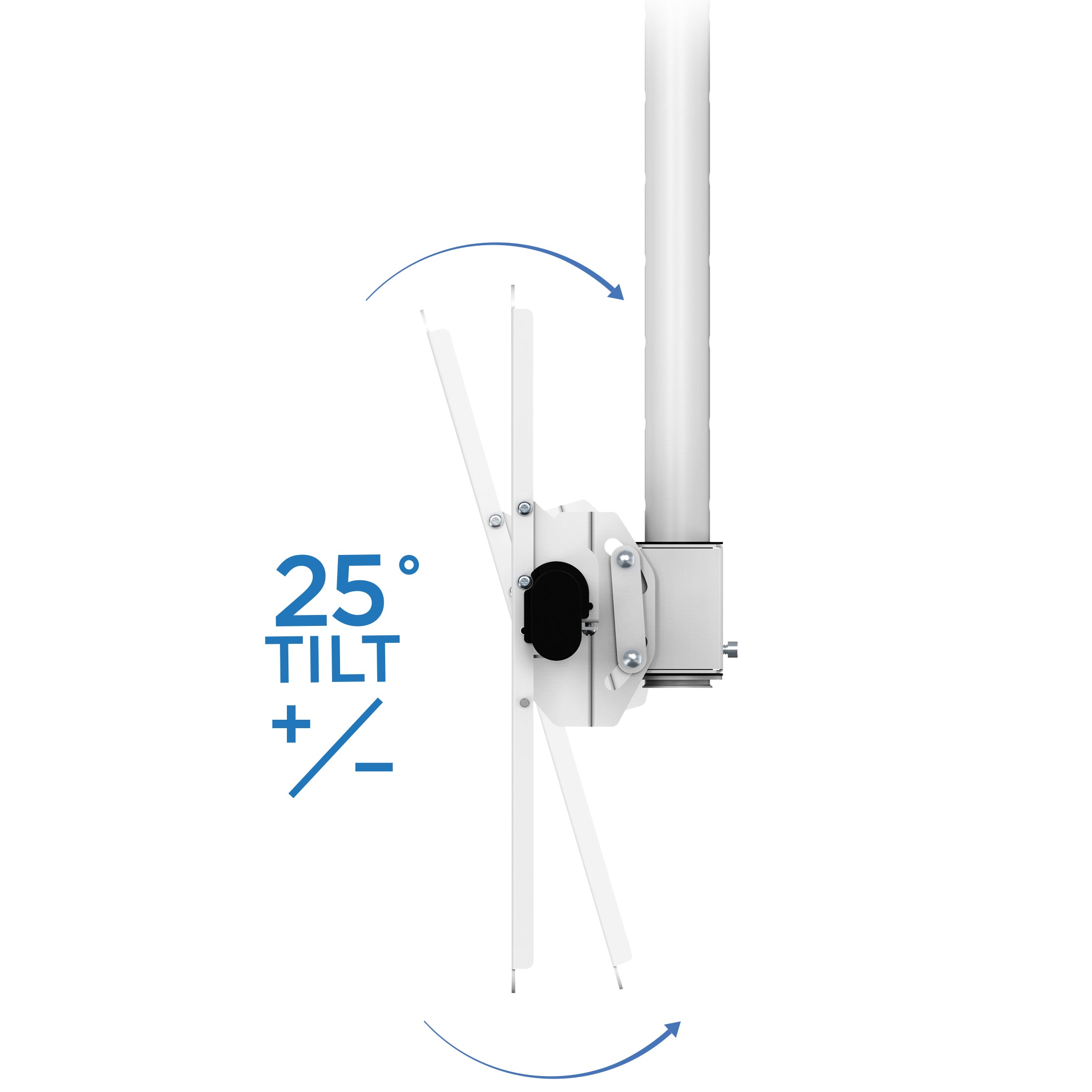 Full Motion Ceiling TV Mount with Long Extension
