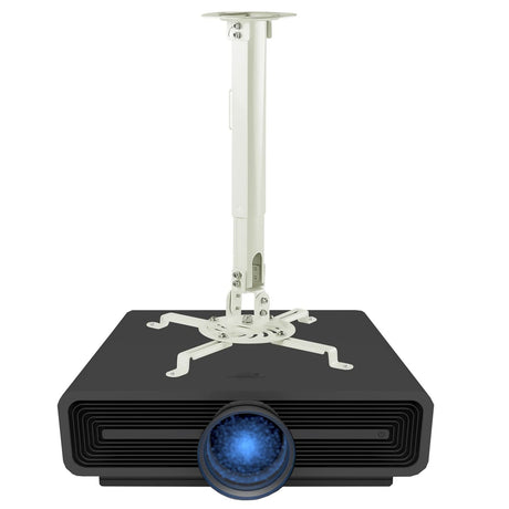 Universal Projector Ceiling Mount - White