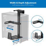 Rotating Heavy-Duty Under Desk / Wall CPU Mount