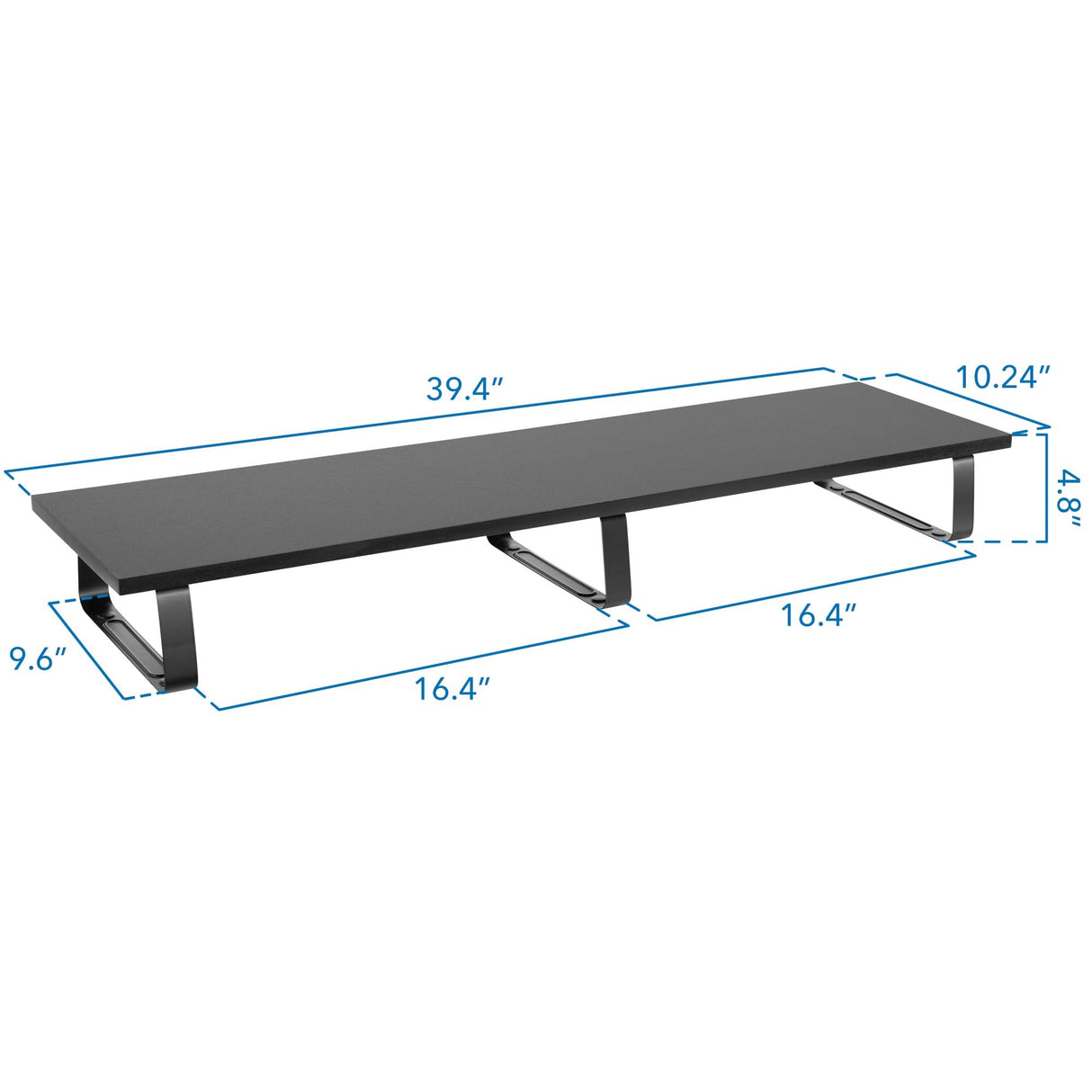 Extra Wide Dual Monitor Riser