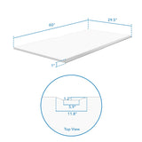 60" Tabletop for Sit-Stand Desk