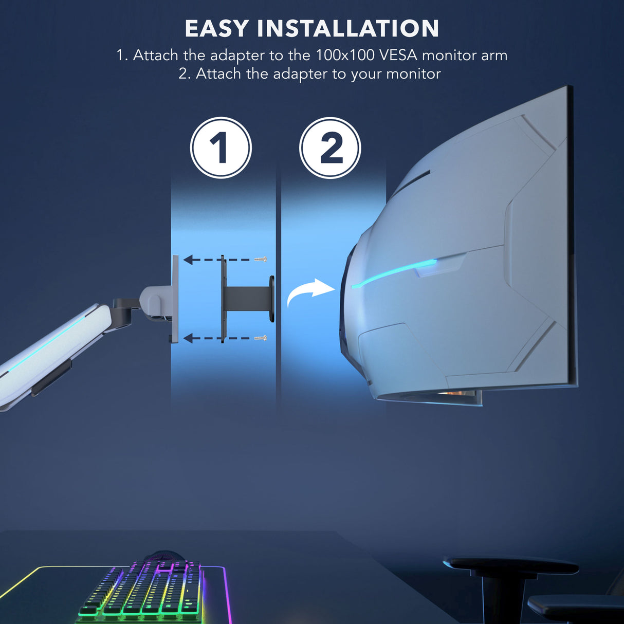 VESA Adapter for Samsung Ultrawide Monitors