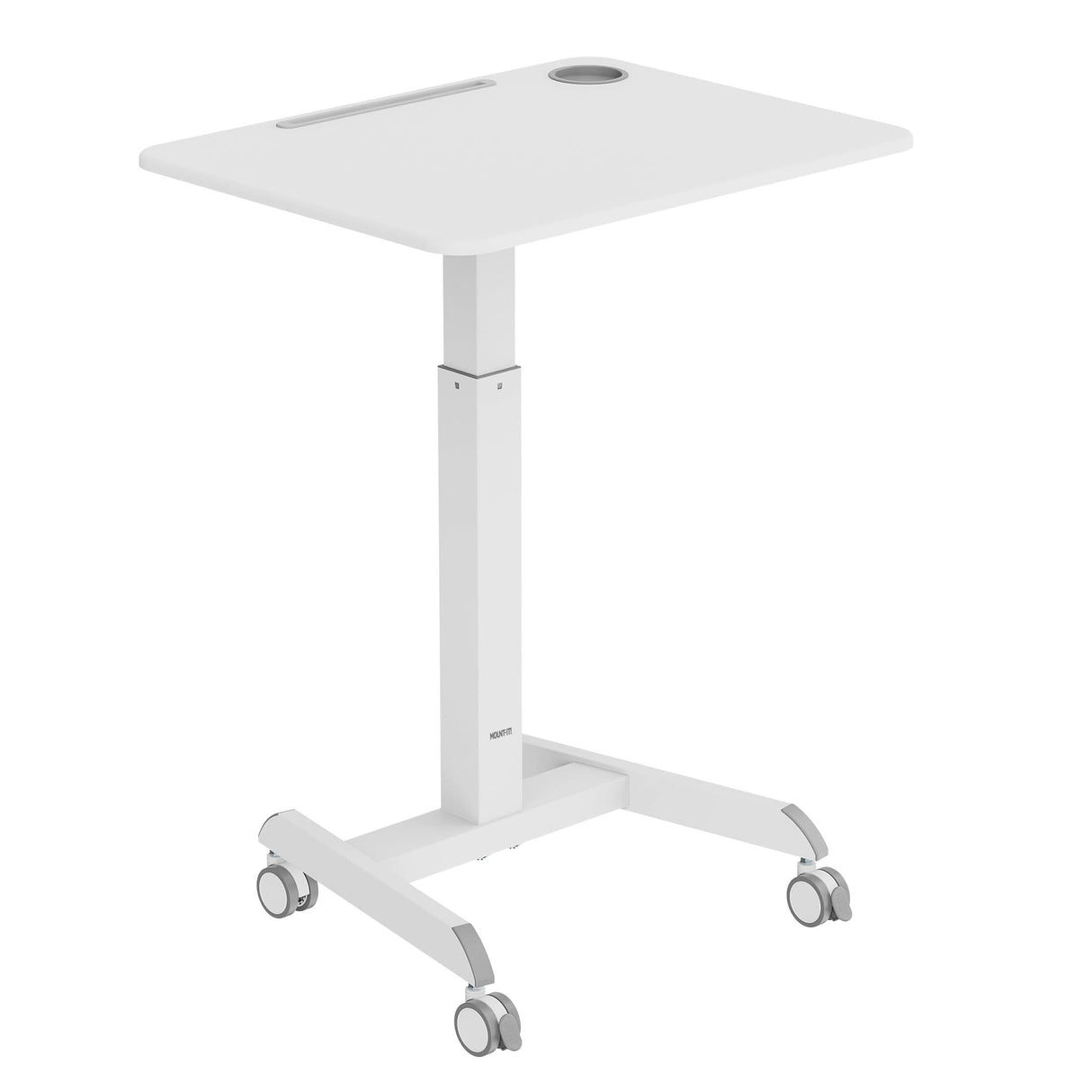 Sit-Stand Mobile Laptop Cart