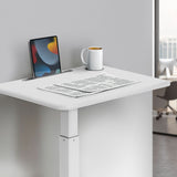 Sit-Stand Mobile Laptop Cart