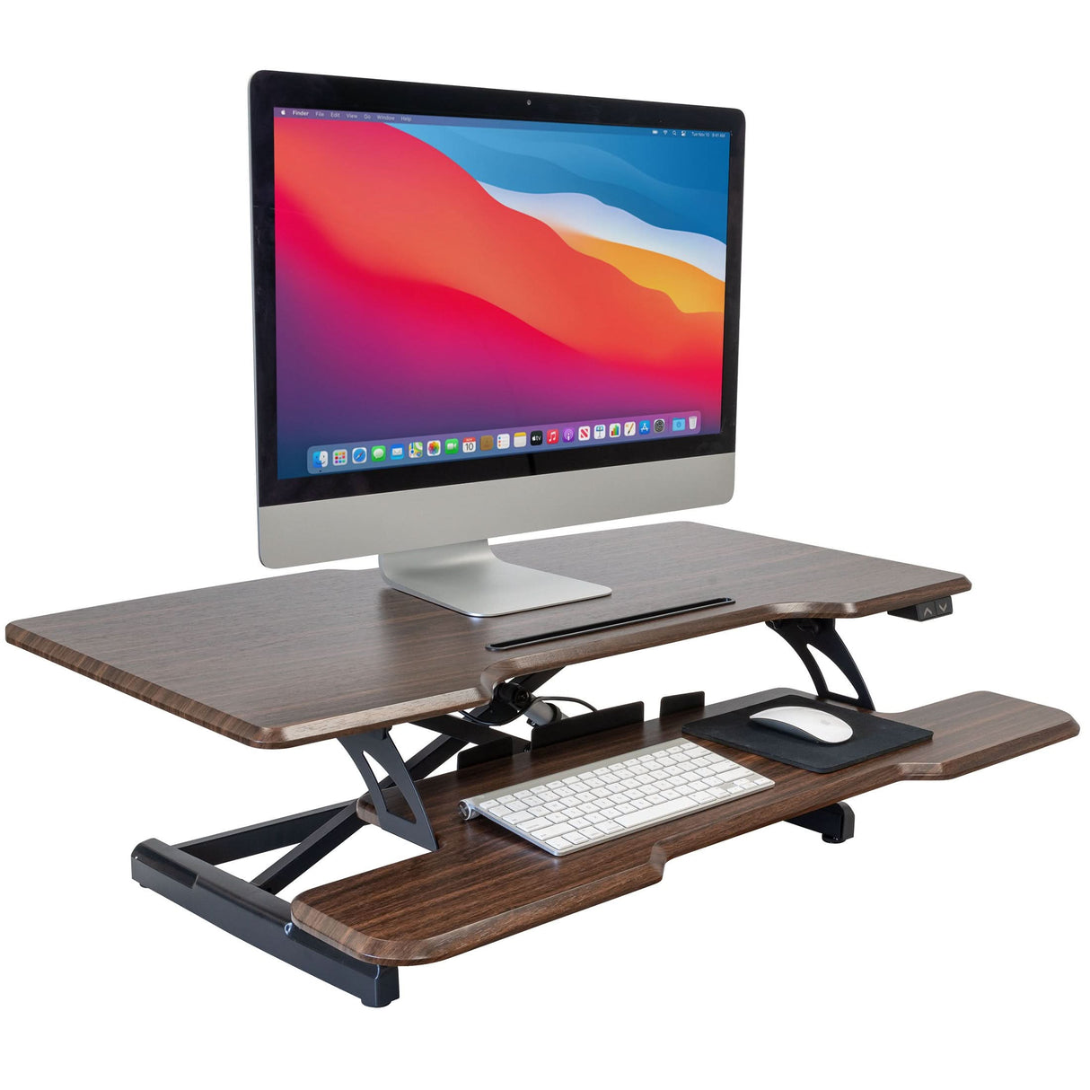 Electric Standing Desk Converter with 38" Desktop