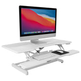 Electric Standing Desk Converter with 38" Desktop