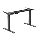 Dual-Motor, 3-Stage Electric Standing Desk Frame