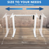 Single Motor Electric Standing Desk Base