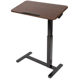 Height Adjustable Overbed Desk with Tilt Tabletop