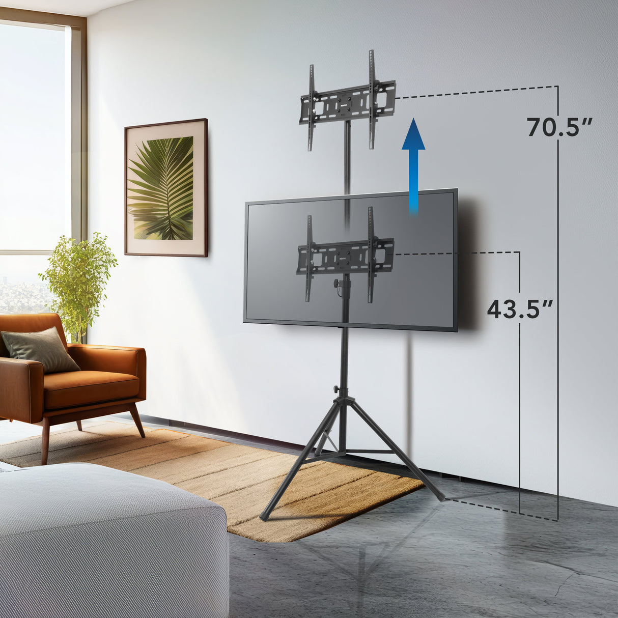 Heavy Duty Tripod TV Stand