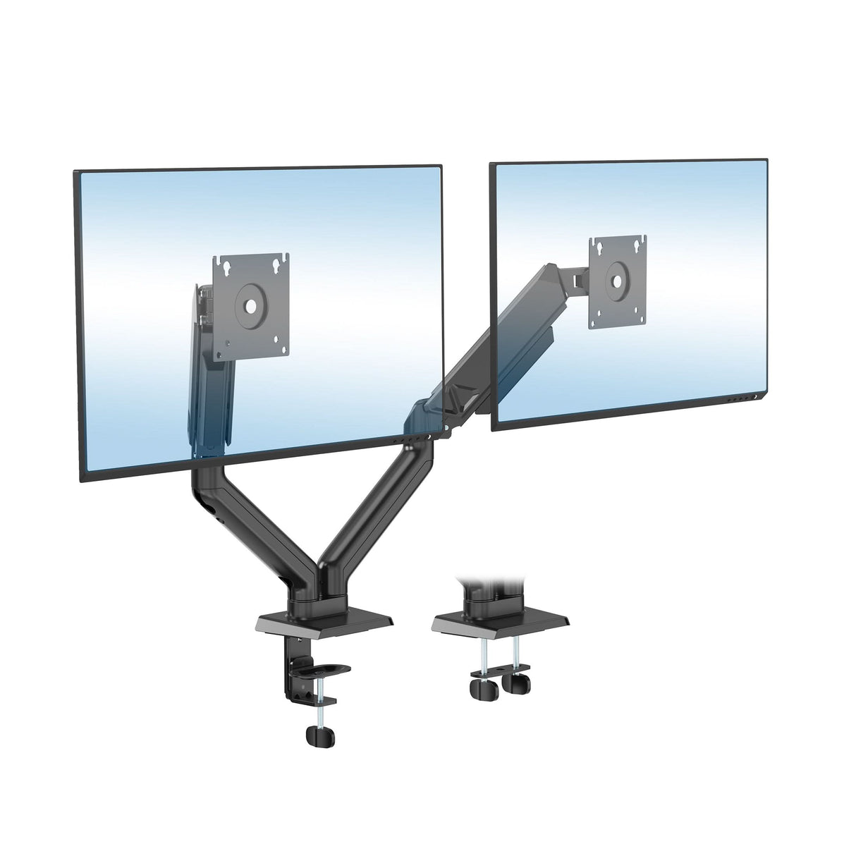 Dual Monitor Mount with Spring Arms