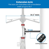 WheelsUp Series Bike Wall Mount with Adjustable Angle