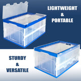 Folding Plastic Storage Crates