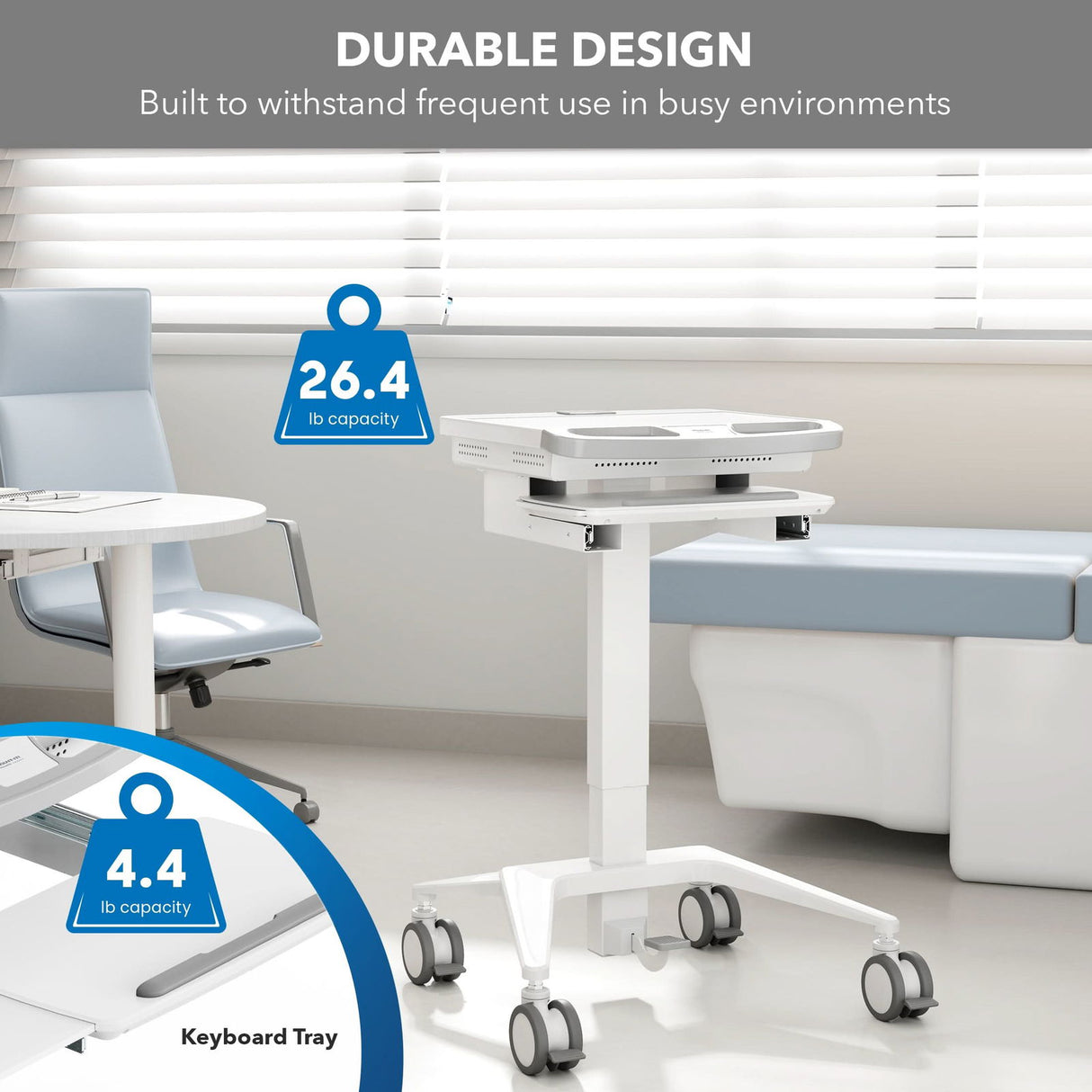 MedHub Mobile Workstation - Mount-It!