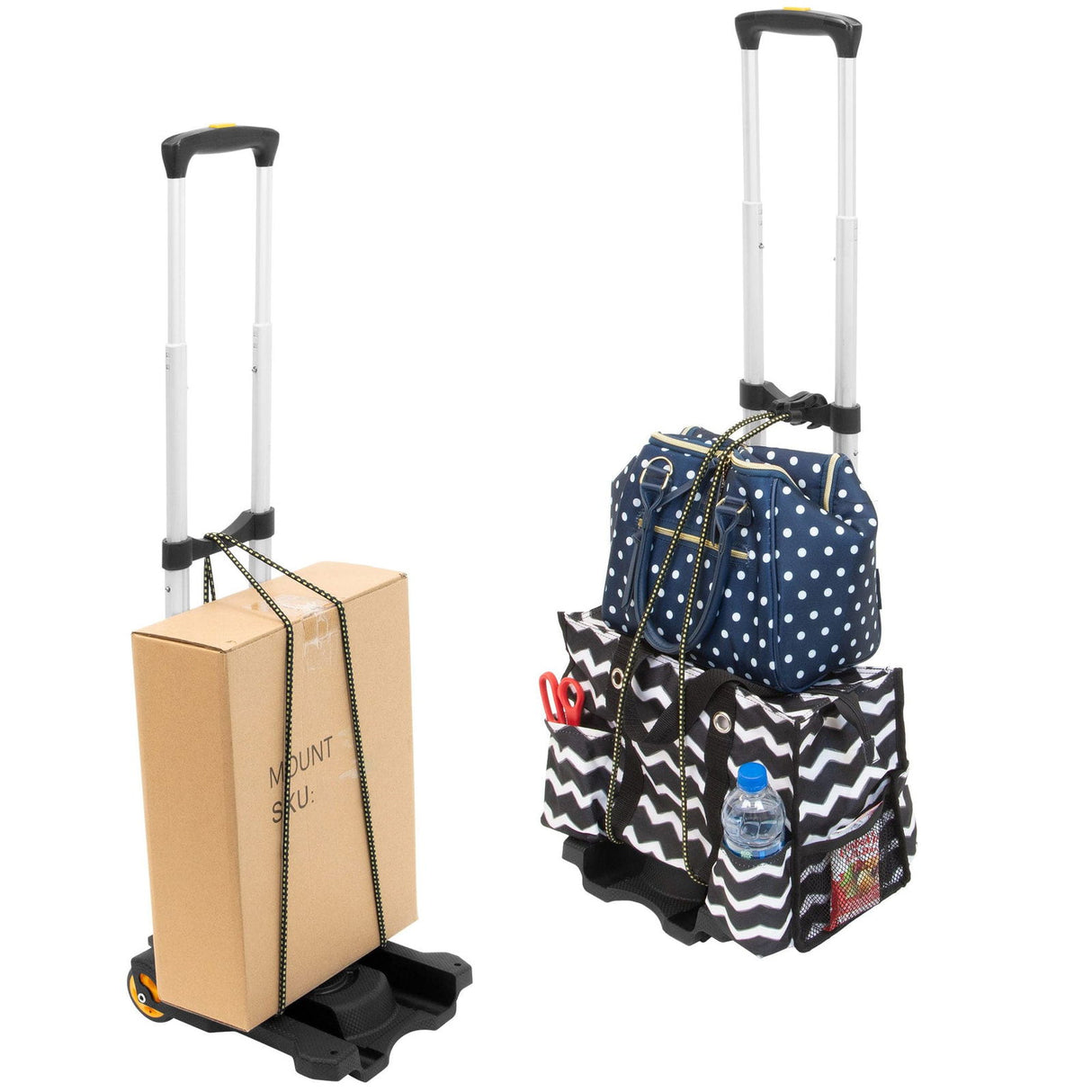 Premium Folding Luggage Cart - Mount-It!