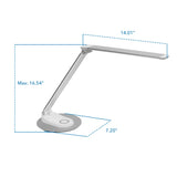 LED Desk Lamp with Wireless Charging