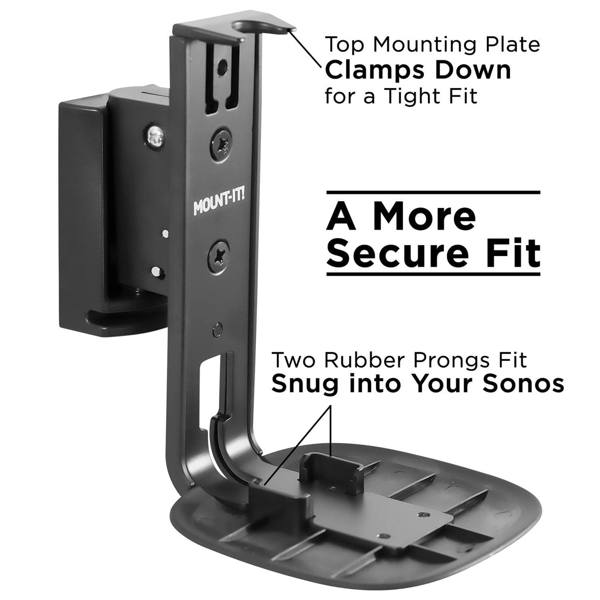 Speaker Mount - Adjustable SONOS Speaker Wall Mount - Mount-It! - MI-SB434