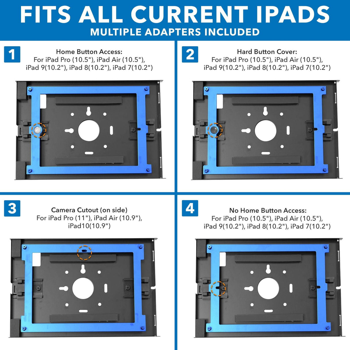 Tablet Stand - Anti-Theft Tablet Countertop Stand / Wall Mount - Mount-It! -