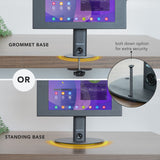 Black Tablet Stand - Anti-Theft Tablet Countertop Stand for Samsung - Mount-It! - MI-3885B