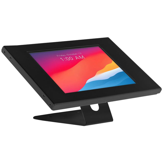 Black Tablet Stand - Anti-Theft Tablet Countertop Stand / Wall Mount - Mount-It! - MI-3775B_G10