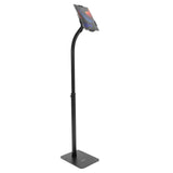 Black Tablet Stand - Anti-Theft Tablet Floor Stand - Mount-It! - MI-3870B