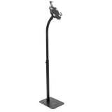 Black Tablet Stand - Anti-Theft Tablet Floor Stand - Mount-It! - MI-3870B