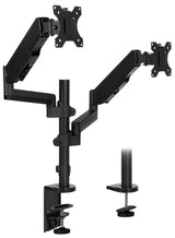 Black Monitor Mount - Dual Monitor Desk Mount - Mount-It! - MI-4762